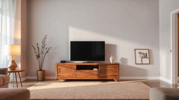 5 idées de meubles TV en bois pour un intérieur rénové