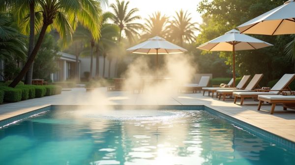 Des piscines pratiques et des spas pour un été bien-être