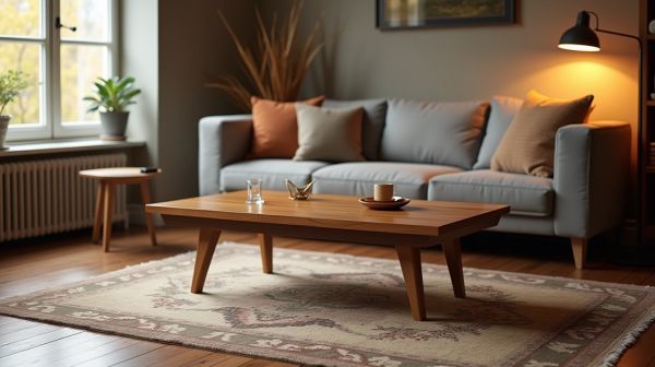 Quelle table basse en bois massif pour sublimer votre salon ?